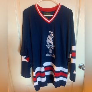 Vintage 1996 Atlanta Olympic Games Hockey Jersey